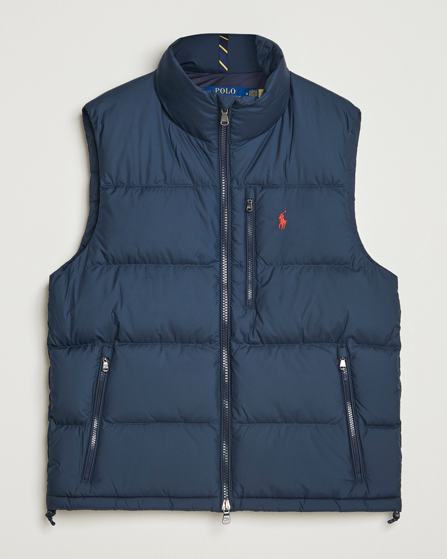 Herre | Jakker | Polo Ralph Lauren | Gorham Down Vest Collection Navy