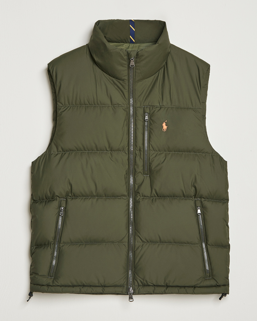 Herre | Jakker | Polo Ralph Lauren | Gorham Down Vest Company Olive
