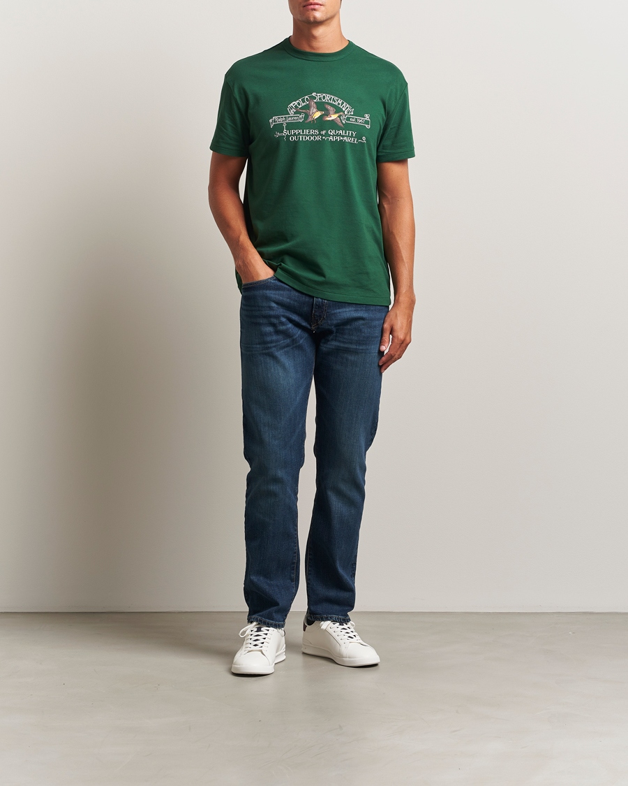 Herre | Jeans | Polo Ralph Lauren | Hampton Rockford Stretch Straight Jeans Mid Blue