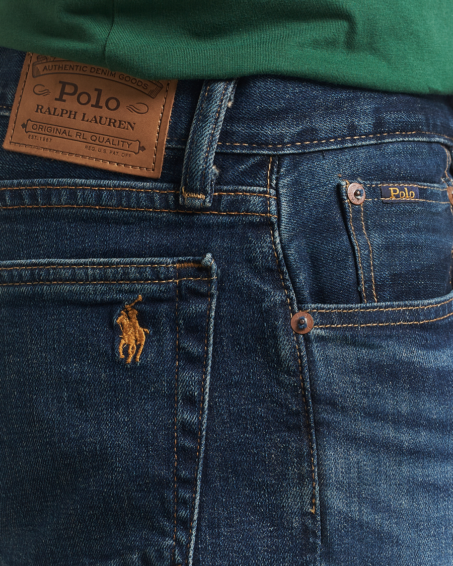 Herre | Jeans | Polo Ralph Lauren | Hampton Rockford Stretch Straight Jeans Mid Blue