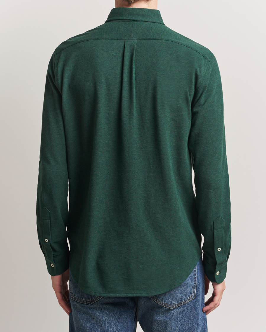 Herre | Skjorter | Polo Ralph Lauren | Featherweight Mesh Shirt Scotch Pine Heather