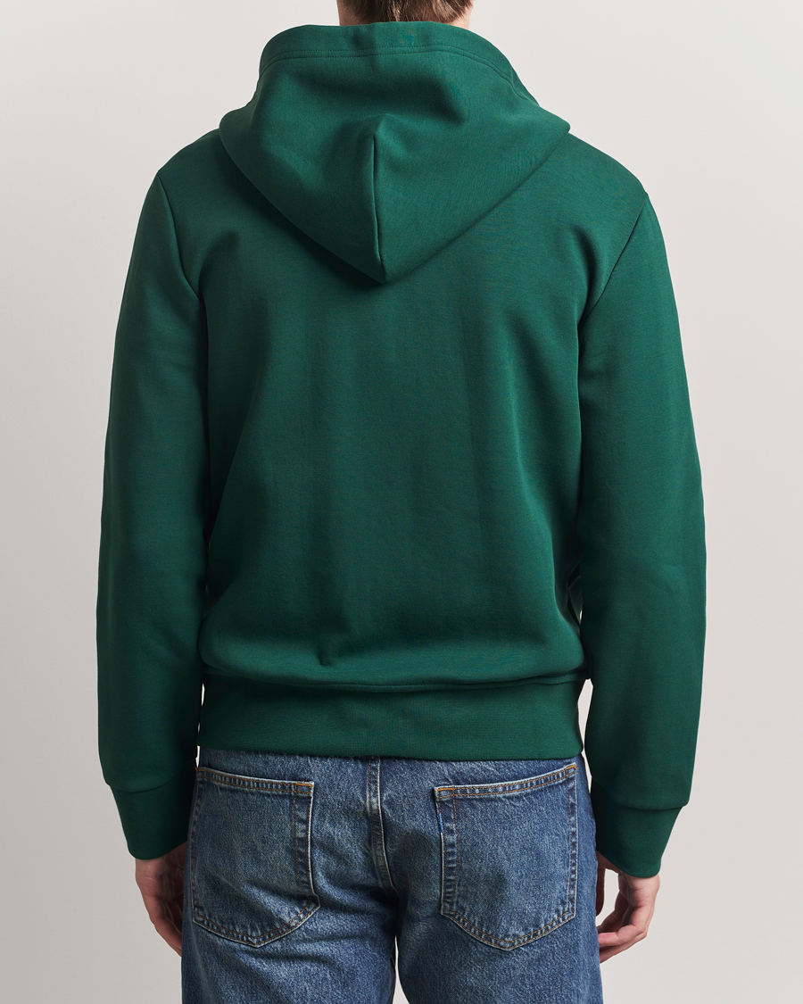 Herre | Trøjer | Polo Ralph Lauren | Double Knitted Full-Zip Hoodie Vintage Pine