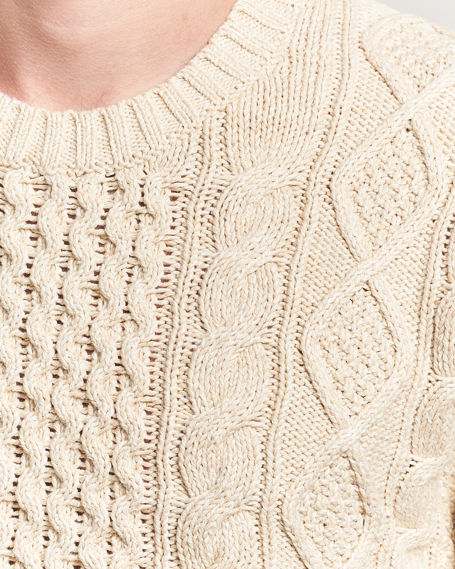 Herre | Trøjer | Polo Ralph Lauren | Cotton Marl Pullover Oatmeal