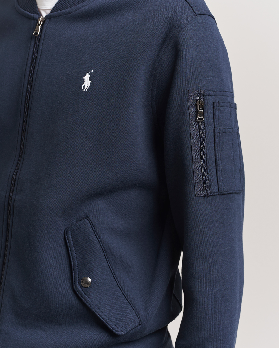 Herre | Trøjer | Polo Ralph Lauren | Double Knitted Sweatshirt Aviator Navy
