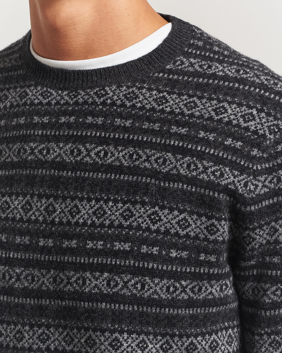 Herre | Trøjer | Polo Ralph Lauren | Fairisle Wool Sweater Charcoal Combo