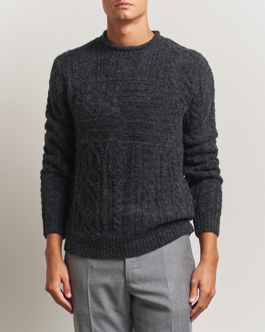 Herre | Trøjer | Polo Ralph Lauren | Wool Blend Sweater Dark Granite Heather