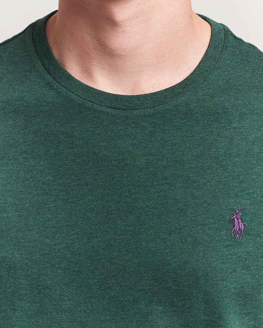Herre | T-Shirts | Polo Ralph Lauren | Crew Neck T-Shirt Scotch Pine Heather