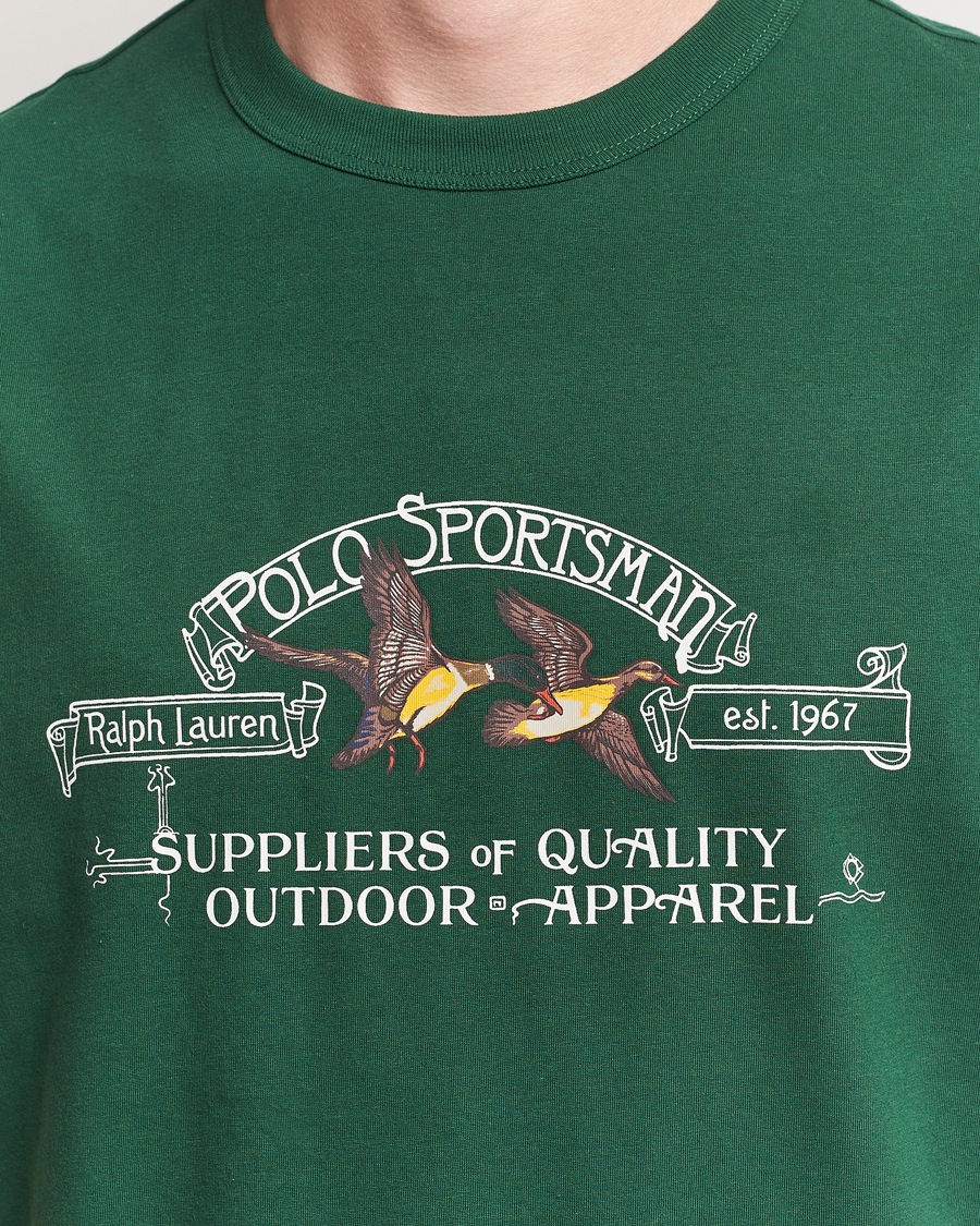 Herre | T-Shirts | Polo Ralph Lauren | Classic Fit Logo T-Shirt Vintage Pine