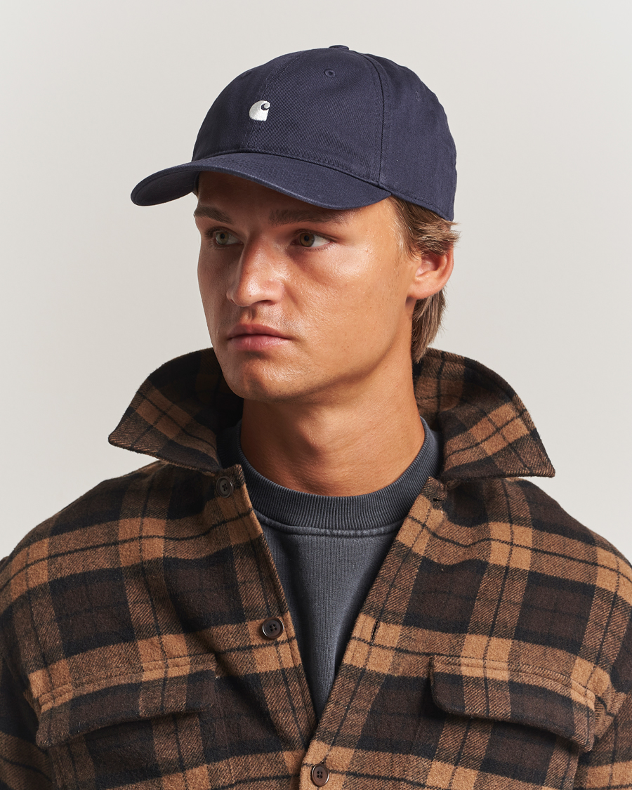 Herre | Hatte & kasketter | Carhartt WIP | Madison Logo Cap Dark Navy