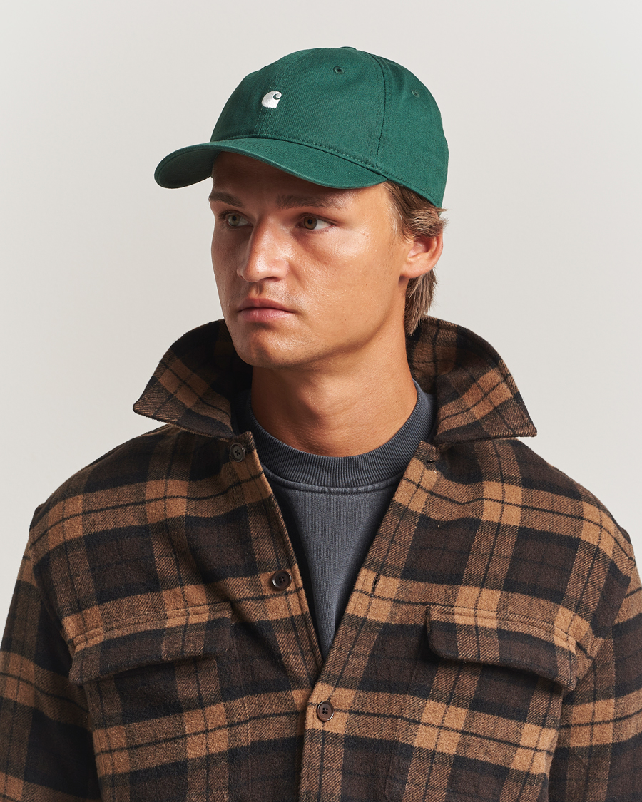 Herre | Hatte & kasketter | Carhartt WIP | Madison Logo Cap Dark Fir
