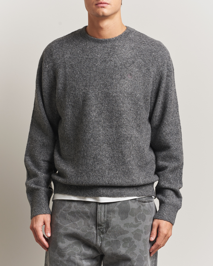 Herre | Trøjer | Carhartt WIP | Curtis Sweater Tangled Graphite
