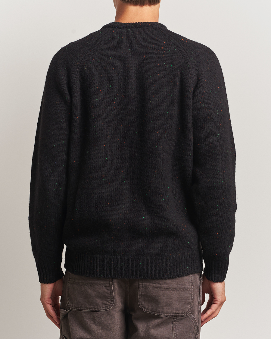Herre | Trøjer | Carhartt WIP | Anglistic Wool/Cotton Sweater Black