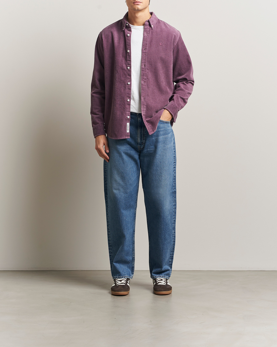 Herre | Skjorter | Carhartt WIP | Madison Cord Shirt Phlox