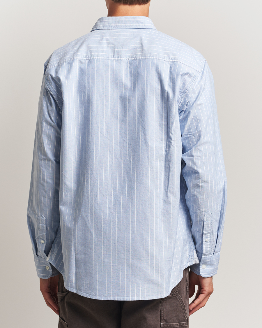 Herre | Skjorter | Carhartt WIP | Cassel Striped Oxford Blue