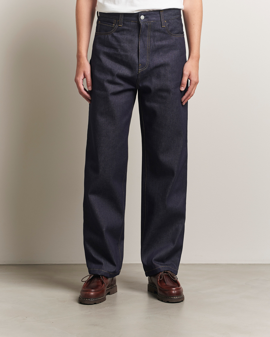 Herre | Jeans | Carhartt WIP | Landon Pant Robertson Denim Blue Rigid