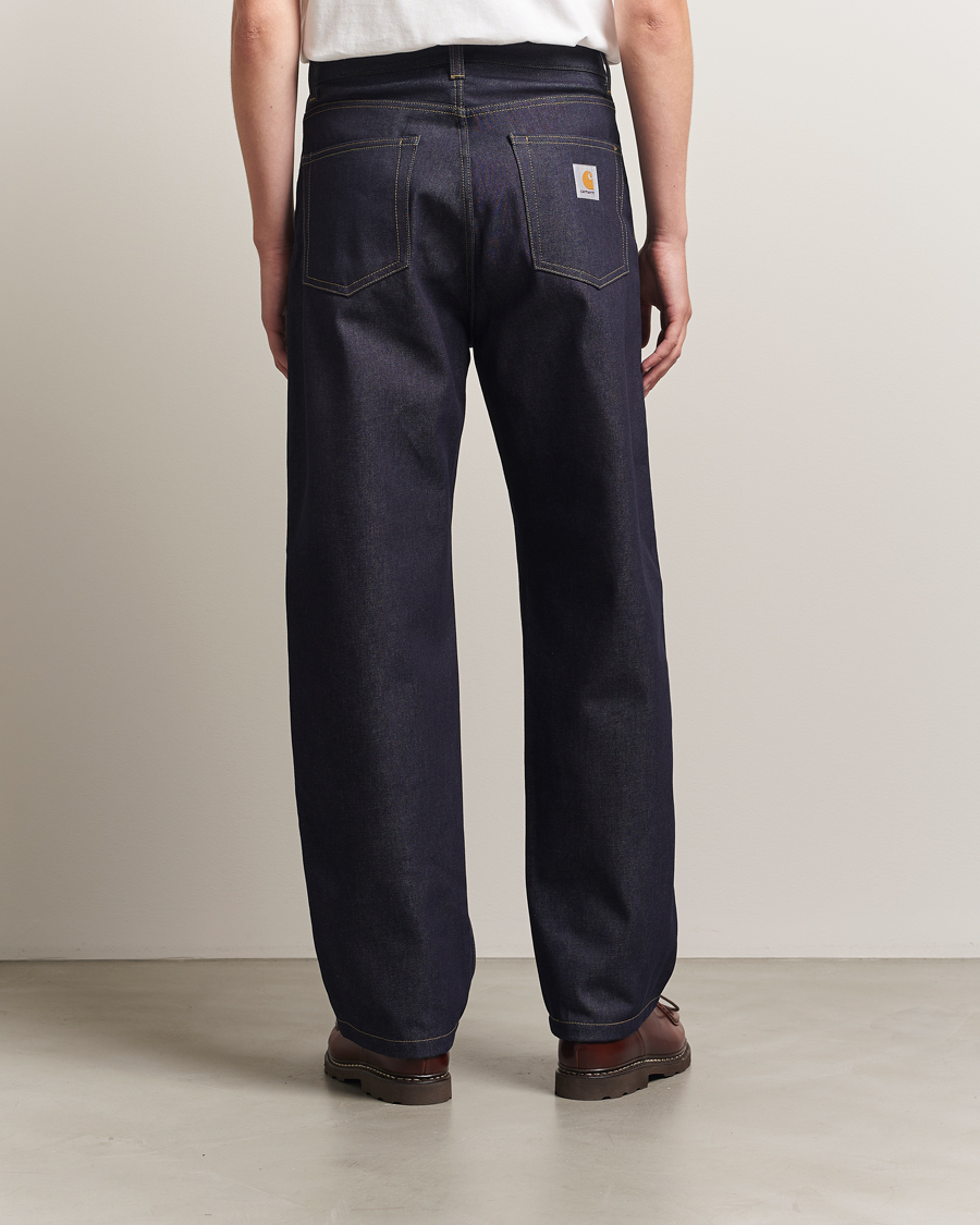 Herre | Jeans | Carhartt WIP | Landon Pant Robertson Denim Blue Rigid