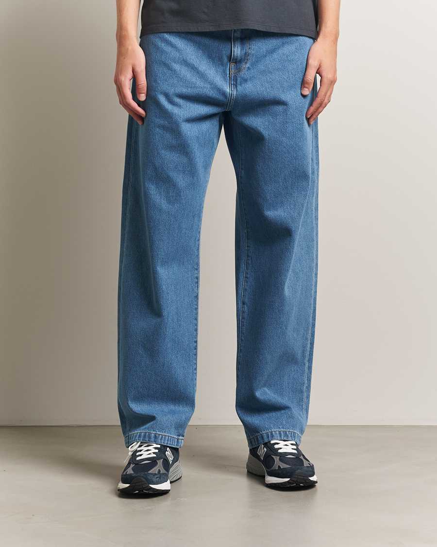 Herre | Jeans | Carhartt WIP | Landon Pant Robertson Denim Heavy Stone