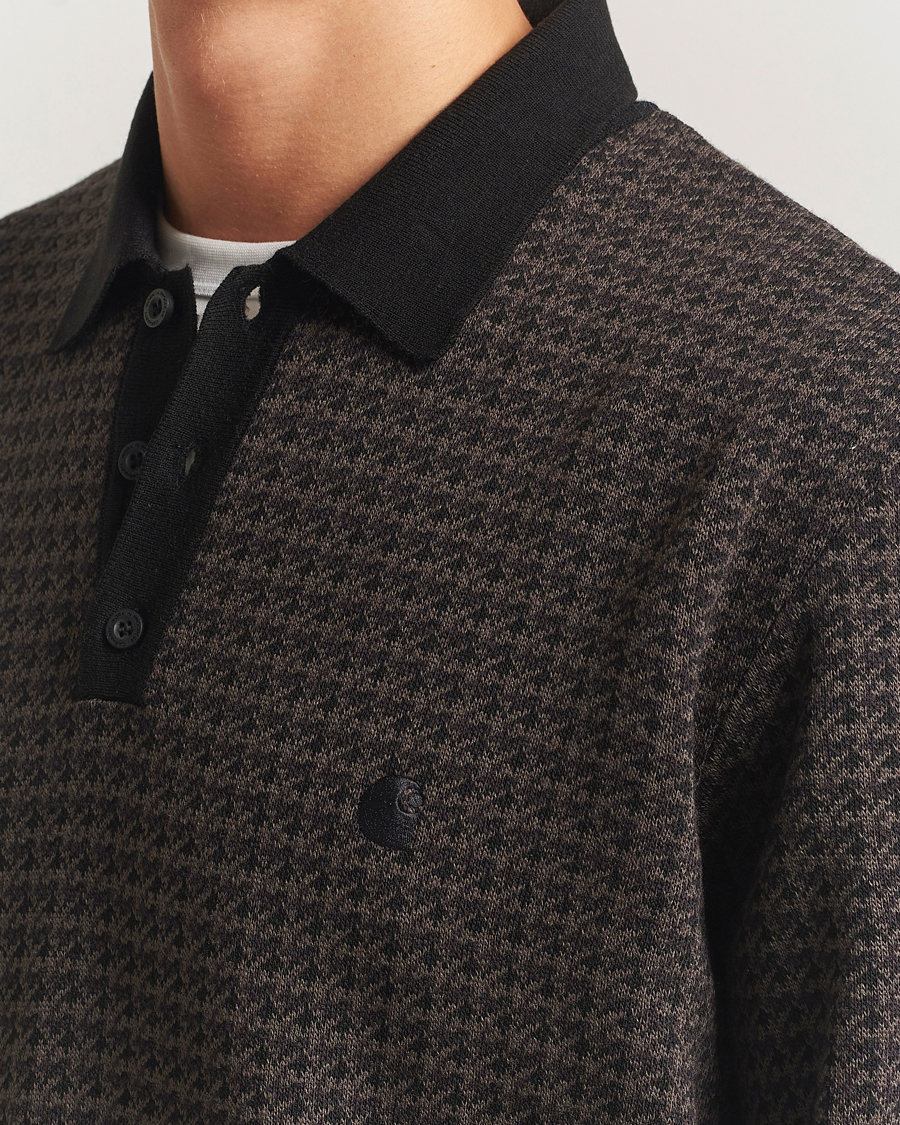 Herre | Trøjer | Carhartt WIP | Lowis Houndstooth Polo Vitola Heater