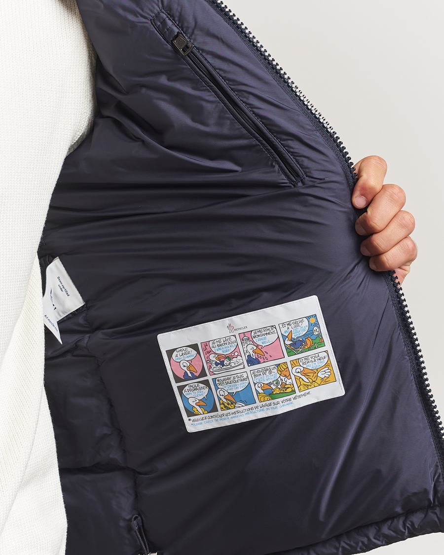 Herre | Jakker | Moncler | Maya Faux Fur Jacket Navy