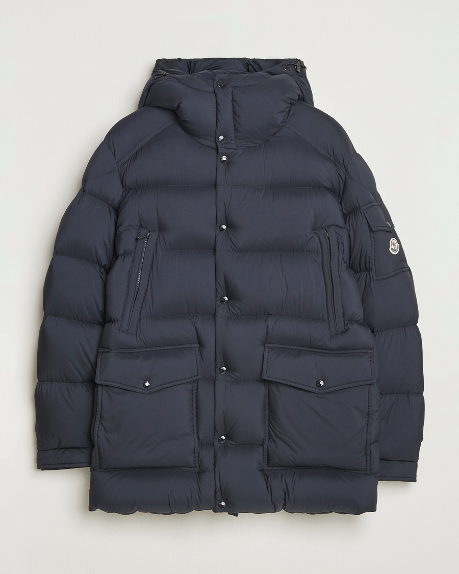 Herre | Jakker | Moncler | Bretagne Down Parka Navy