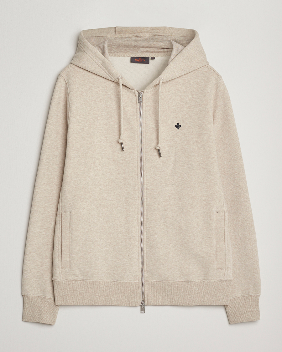 Herre | Trøjer | Morris | Brandon Lily Full Zip Hoodie Khaki