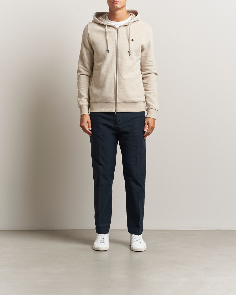 Herre | Trøjer | Morris | Brandon Lily Full Zip Hoodie Khaki