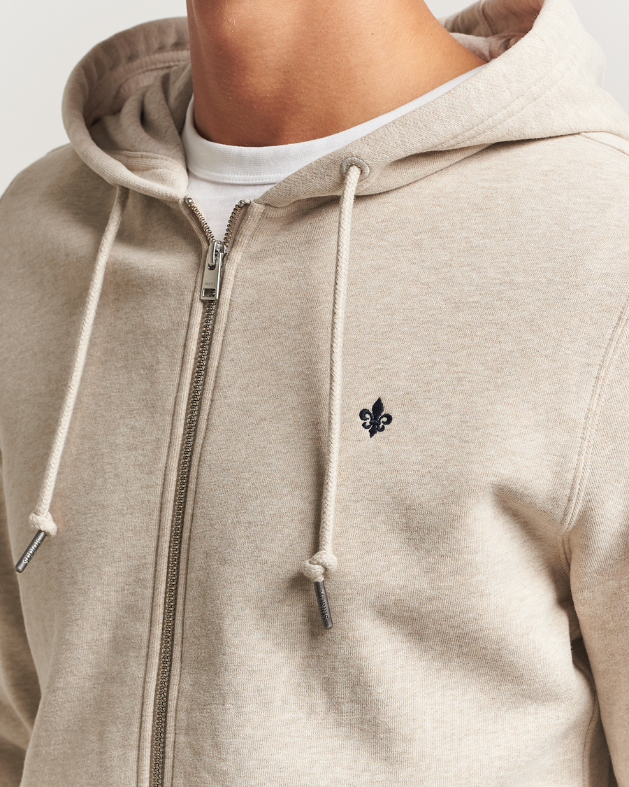 Herre | Trøjer | Morris | Brandon Lily Full Zip Hoodie Khaki