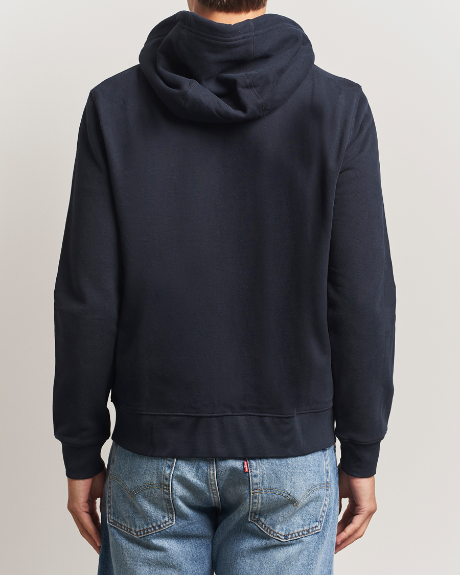 Herre | Trøjer | Morris | Brandon Lily Full Zip Hoodie Old Blue