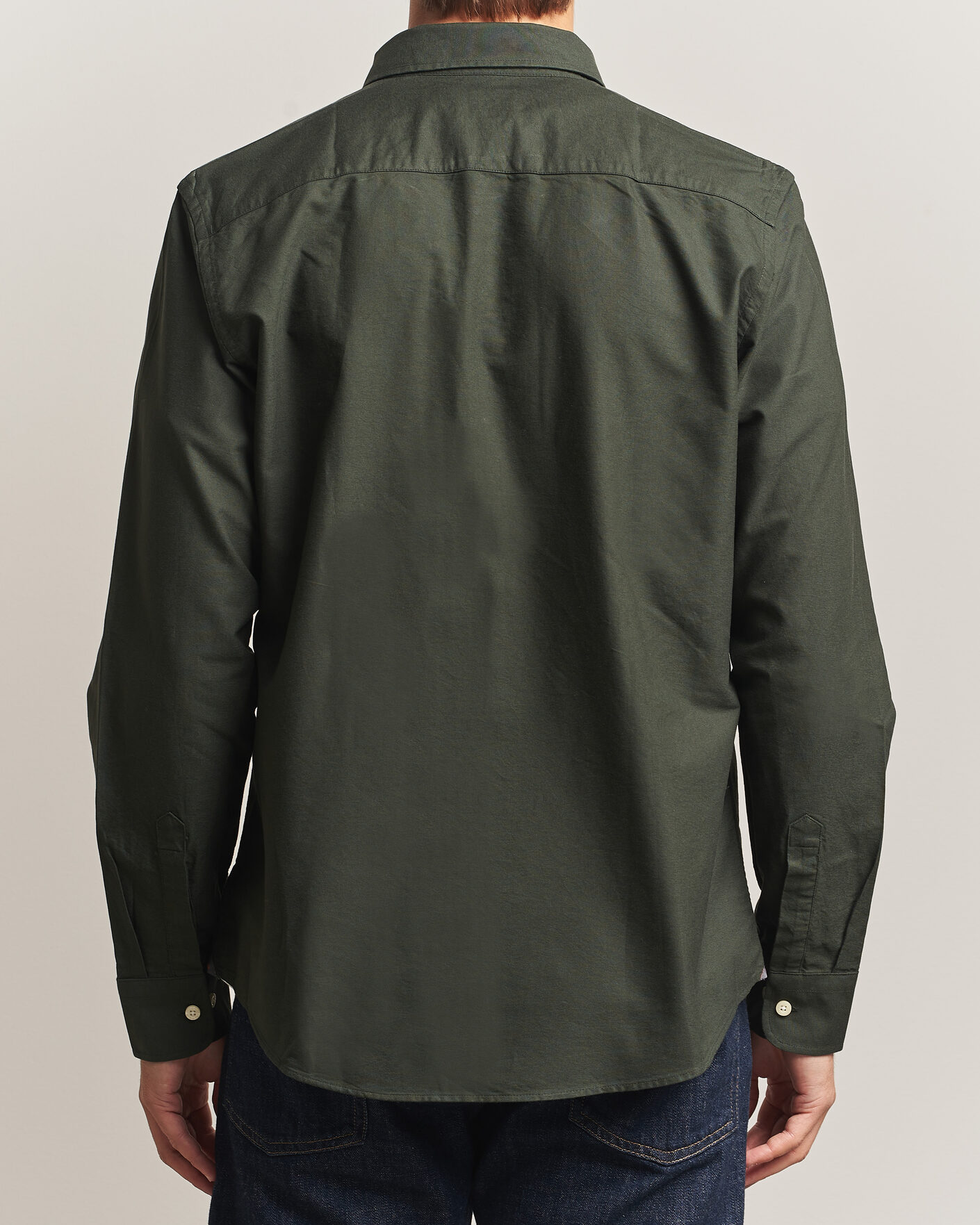 Herre | Trøjer | Morris | Douglas Oxford Shirt Olive
