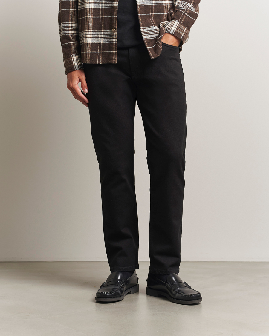 Herre | Jeans | Jeanerica | TM005 Tapered Jeans Rinse Stay Black