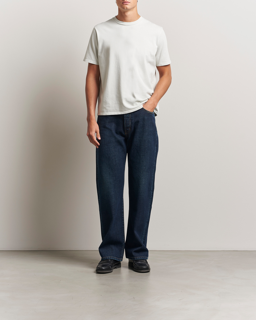 Herre | T-Shirts | Jeanerica | Delon Crew Neck T-Shirt Putty