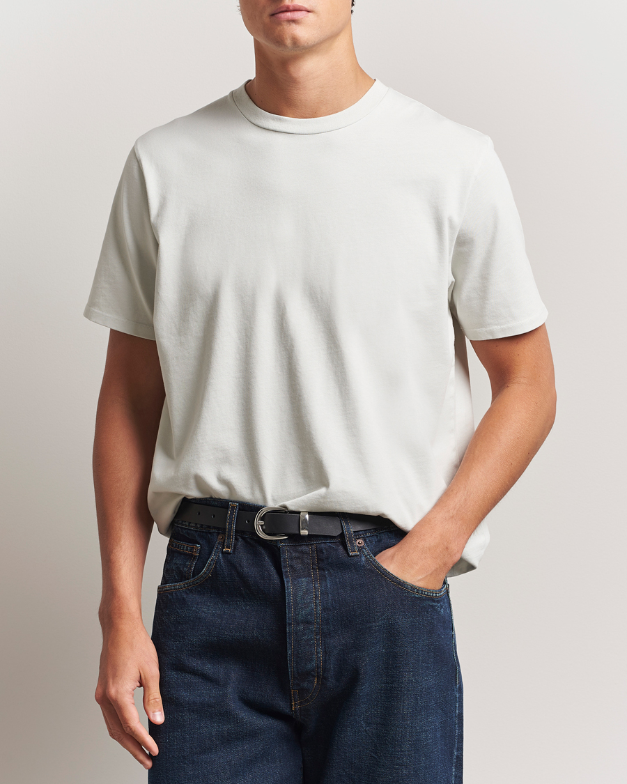Herre | T-Shirts | Jeanerica | Delon Crew Neck T-Shirt Putty