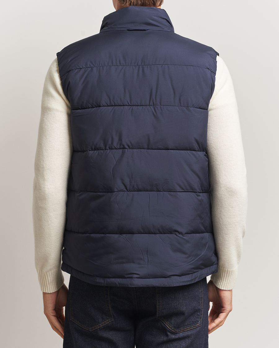 Herre | Veste | KnowledgeCotton Apparel | Puffer Vest Night Sky