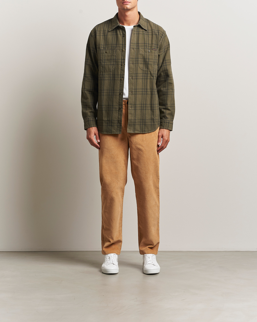 Herre | Bukser | KnowledgeCotton Apparel | Chuck Regular Cord Trousers Cinamon