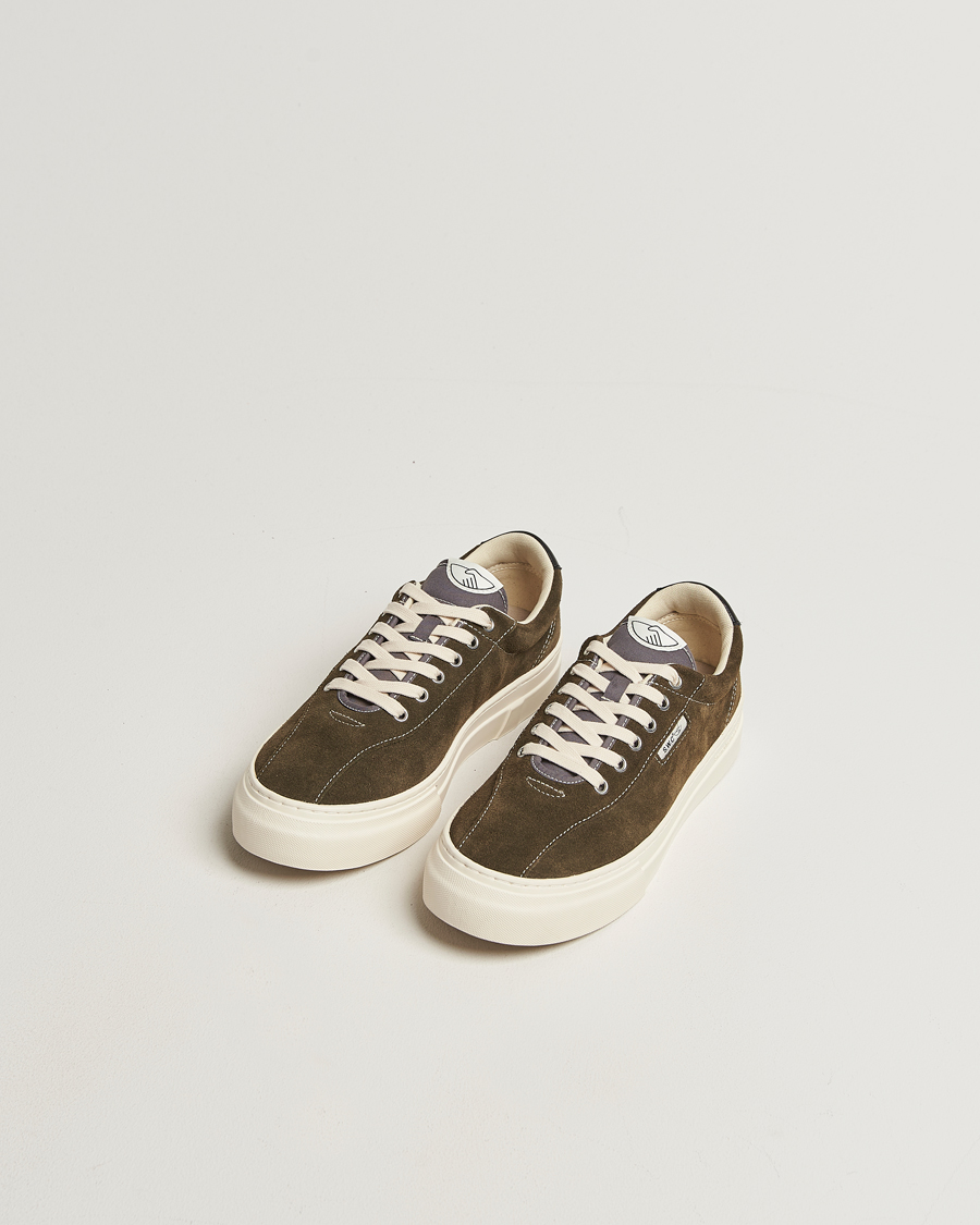 Herre | Sneakers | Stepney Workers Club | Dellow 02 Cupsole Suede Sneaker Woodland