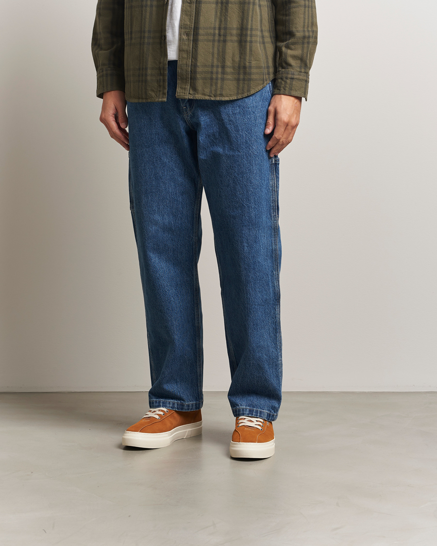 Herre | Sneakers | Stepney Workers Club | Dellow 02 Cupsole Suede Sneaker Tan