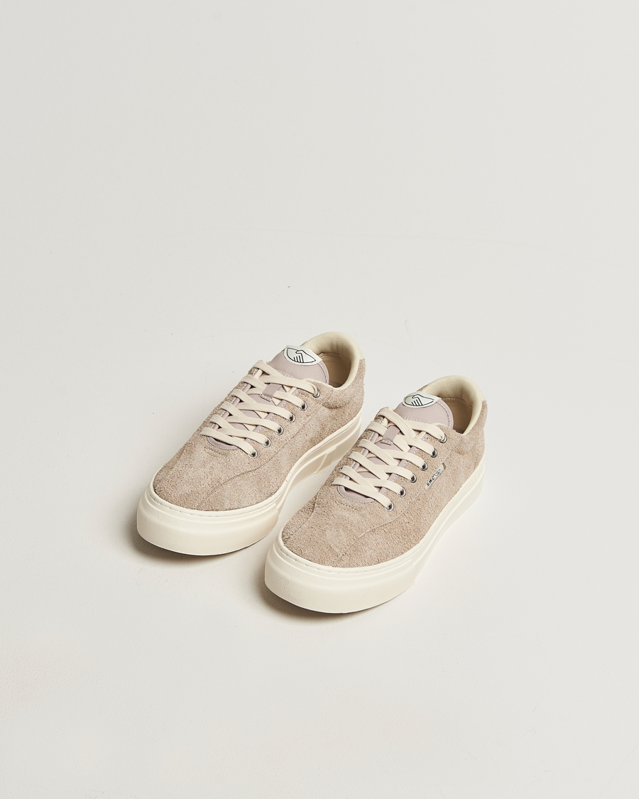 Herre | Sneakers | Stepney Workers Club | Dellow 02 Raw Suede Cupsole Sneaker Taupe