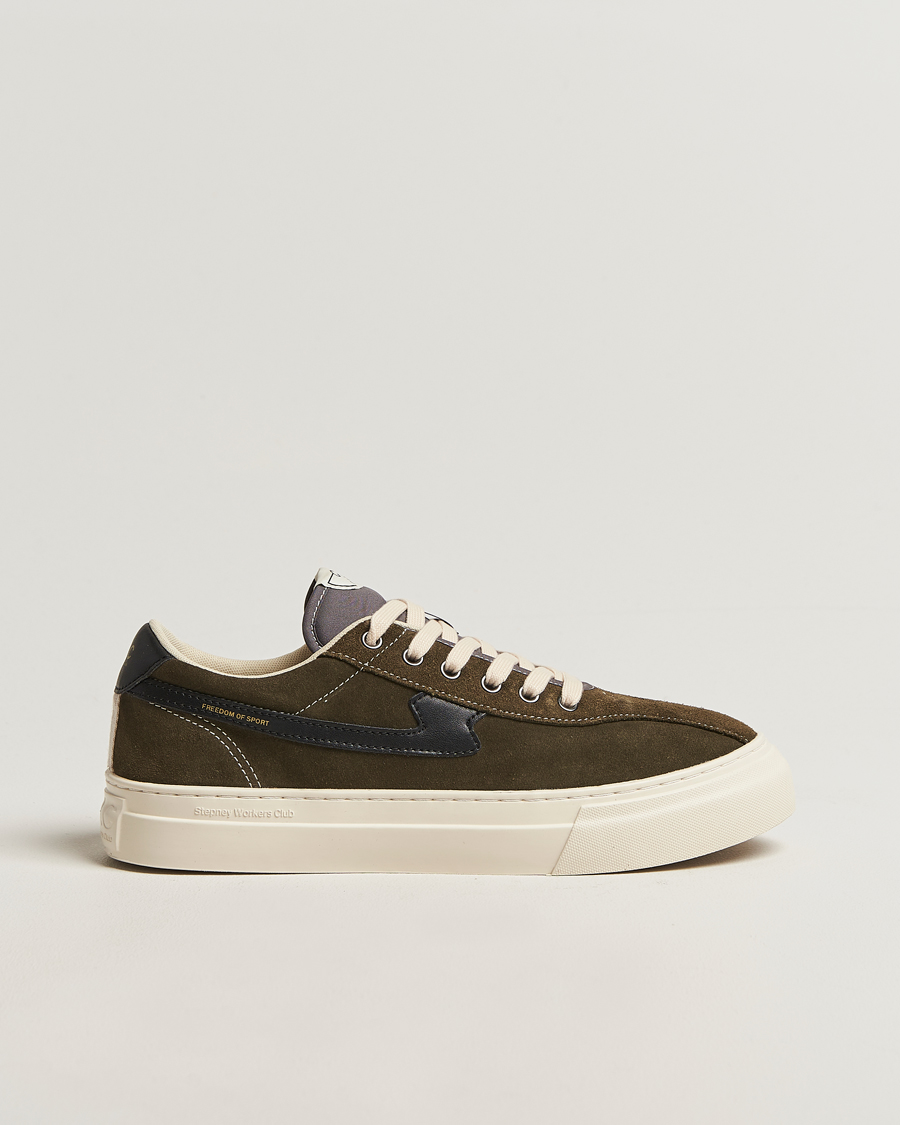 Herre | Sneakers | Stepney Workers Club | Dellow S-Strike Cupsole Suede Sneaker Woodland