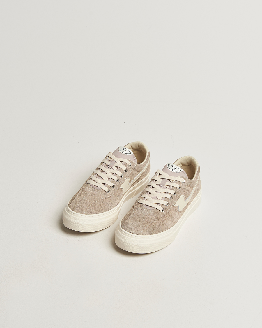 Herre | Sneakers | Stepney Workers Club | Dellow S-Strike Cupsole Raw Suede Sneaker Taupe