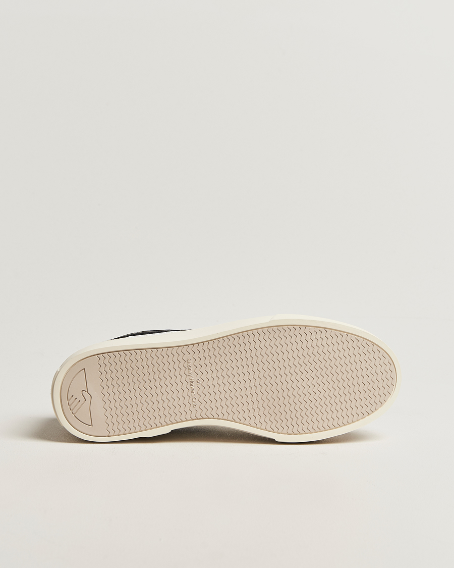 Herre | Sneakers | Stepney Workers Club | Pearl S-Strike Leather/Suede Mix Sneaker Spring Black