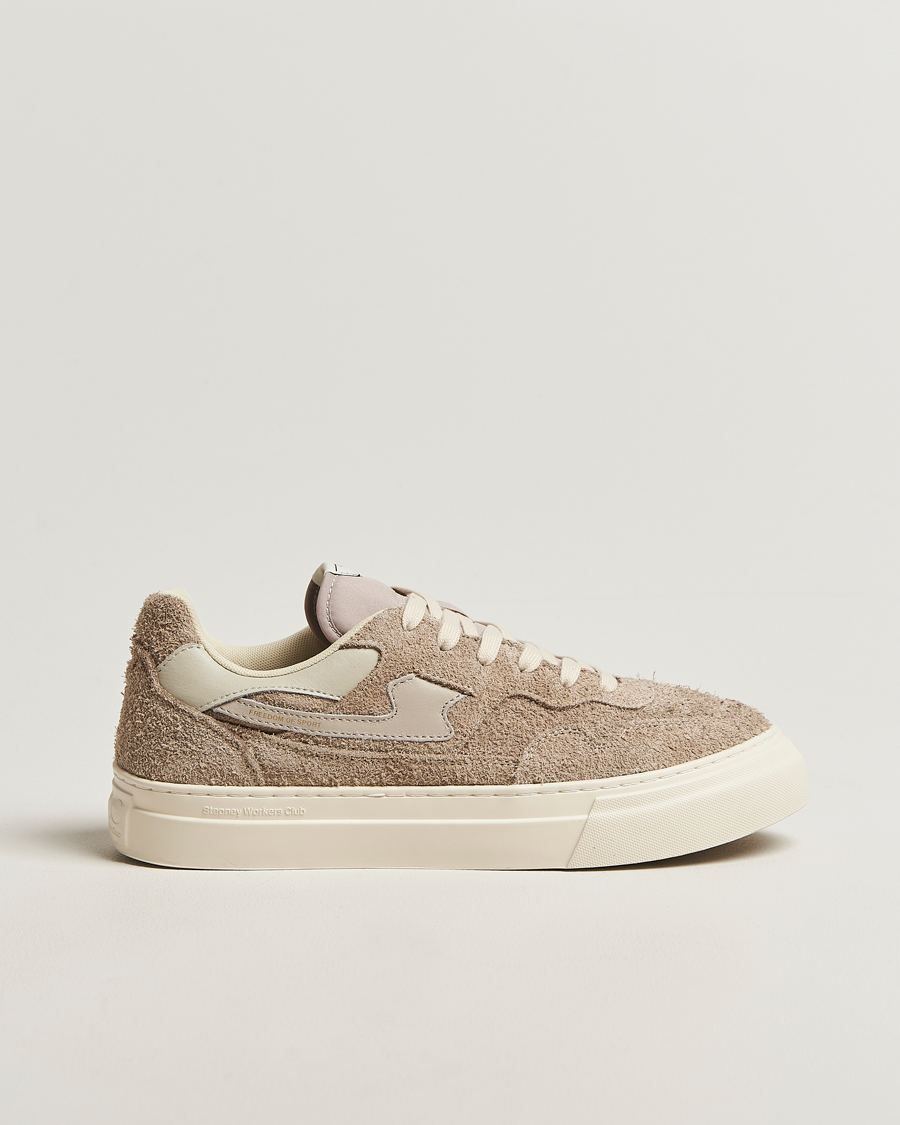 Herre | Sneakers | Stepney Workers Club | Pearl S-Strike Suede Sneaker Raw Taupe