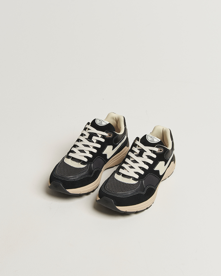 Herre | Sneakers | Stepney Workers Club | Amiel S-Strike Suede Mix Sneaker Black II