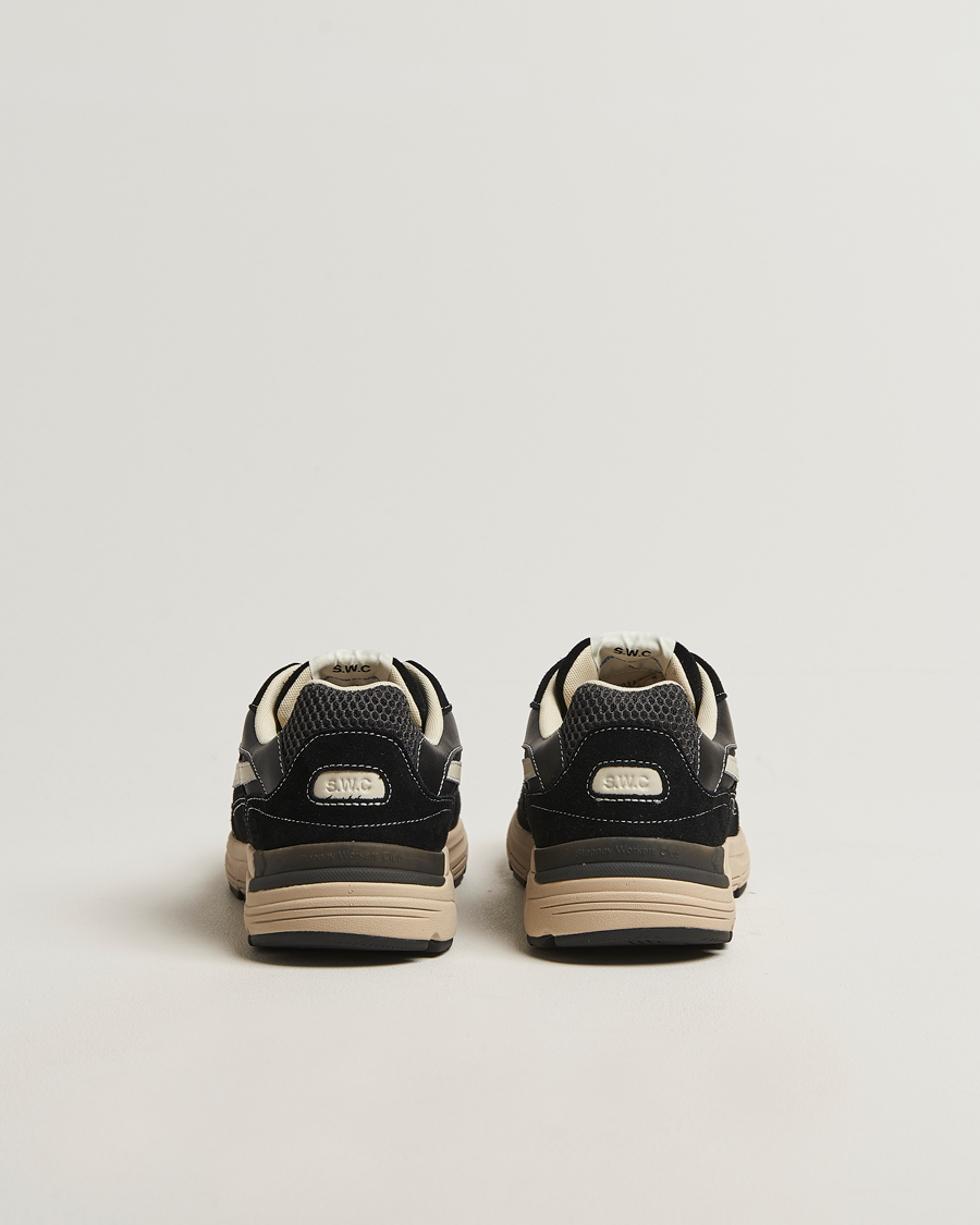 Herre | Sneakers | Stepney Workers Club | Amiel S-Strike Suede Mix Sneaker Black II
