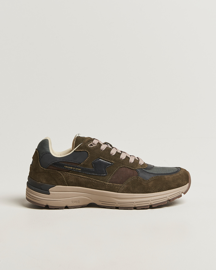 Herre | Sneakers | Stepney Workers Club | Amiel S-Strike Suede Sneaker Woodland
