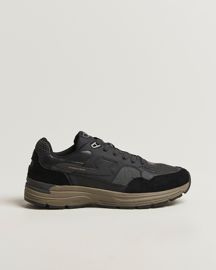 Herre | Sneakers | Stepney Workers Club | Amiel S-Strike Suede Sneaker Black