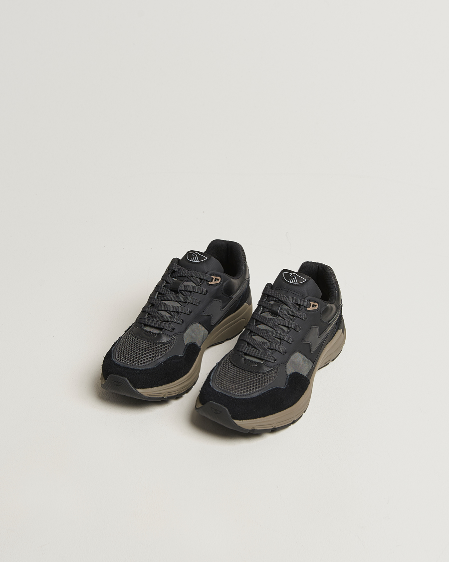 Herre | Sneakers | Stepney Workers Club | Amiel S-Strike Suede Sneaker Black