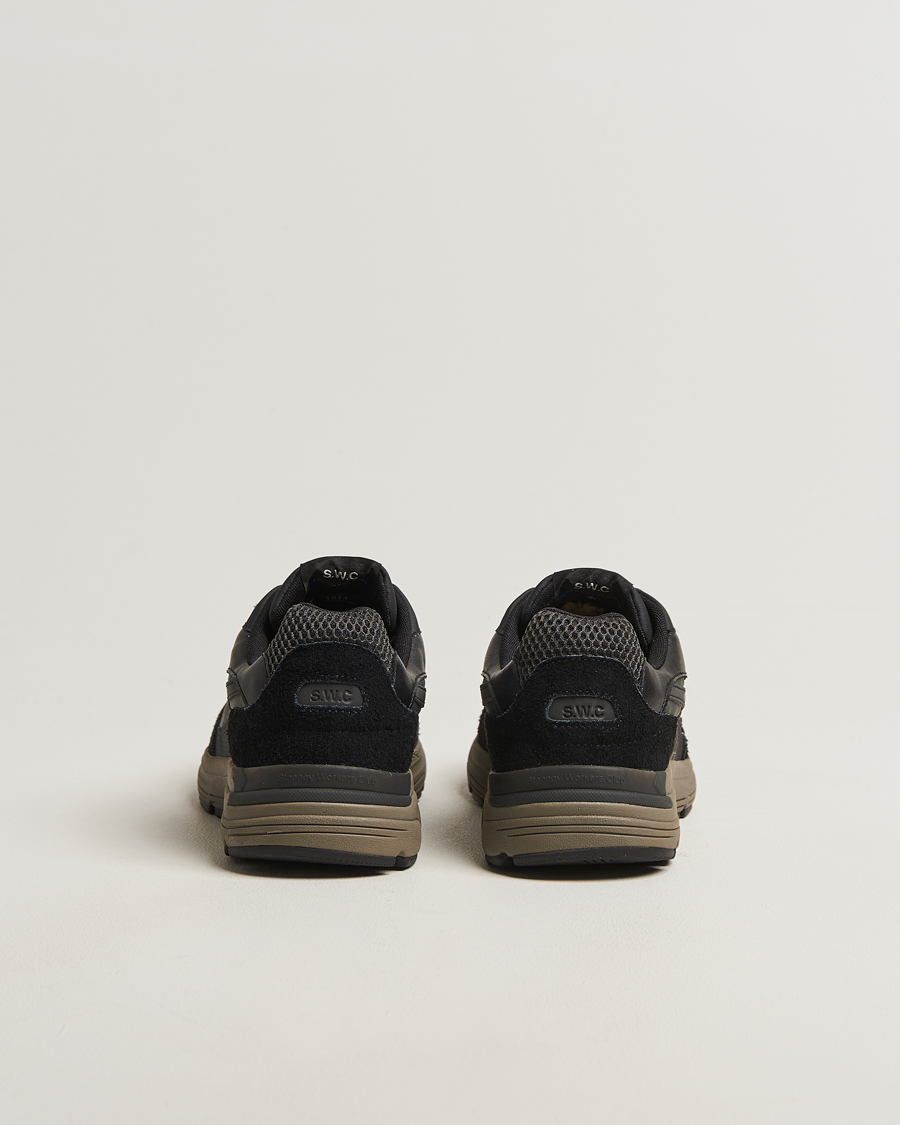 Herre | Sneakers | Stepney Workers Club | Amiel S-Strike Suede Sneaker Black