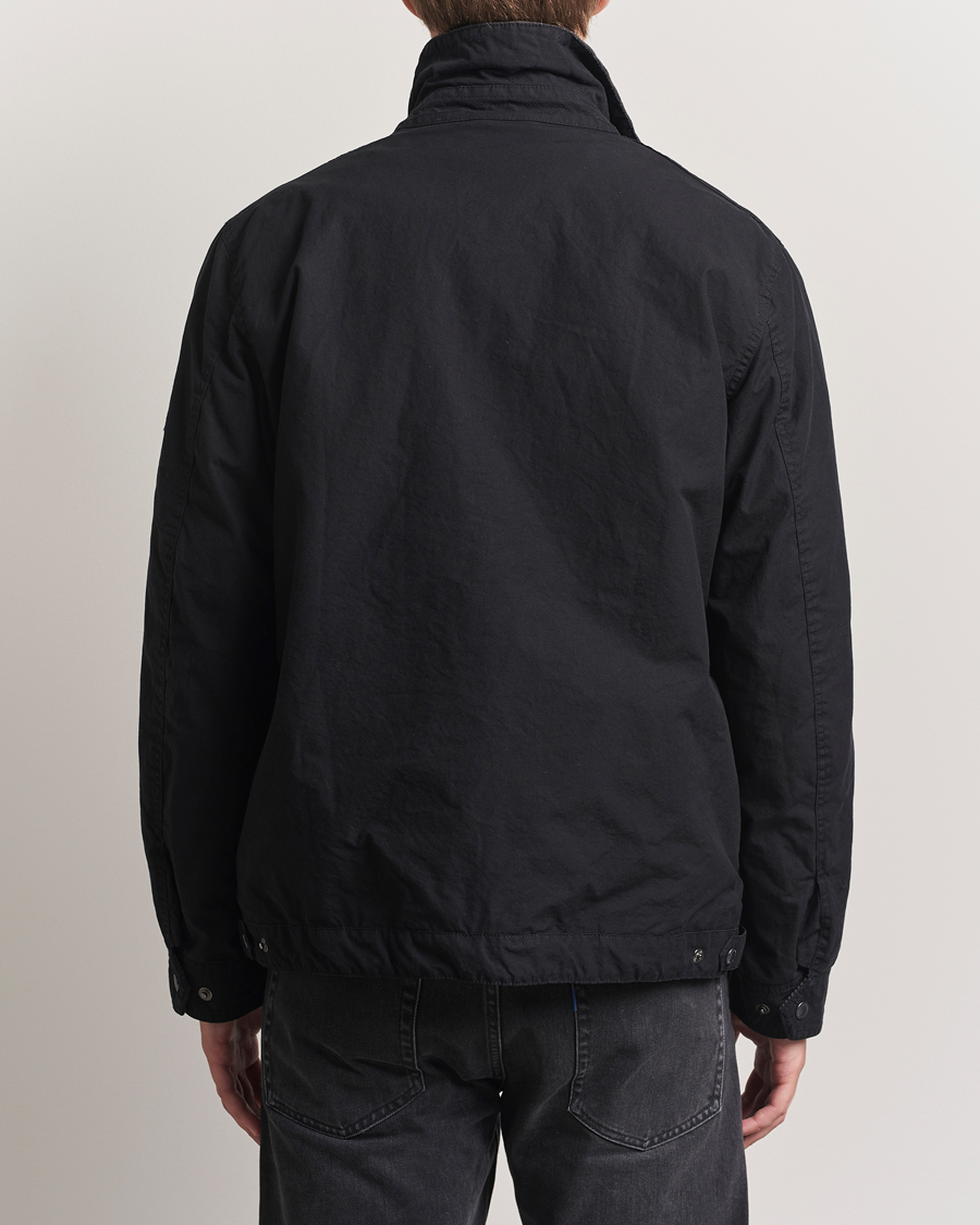 Herre | Jakker | Barbour International | Drifter Washed Wax Jacket Black