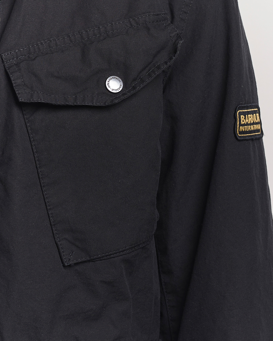 Herre | Jakker | Barbour International | Drifter Washed Wax Jacket Black