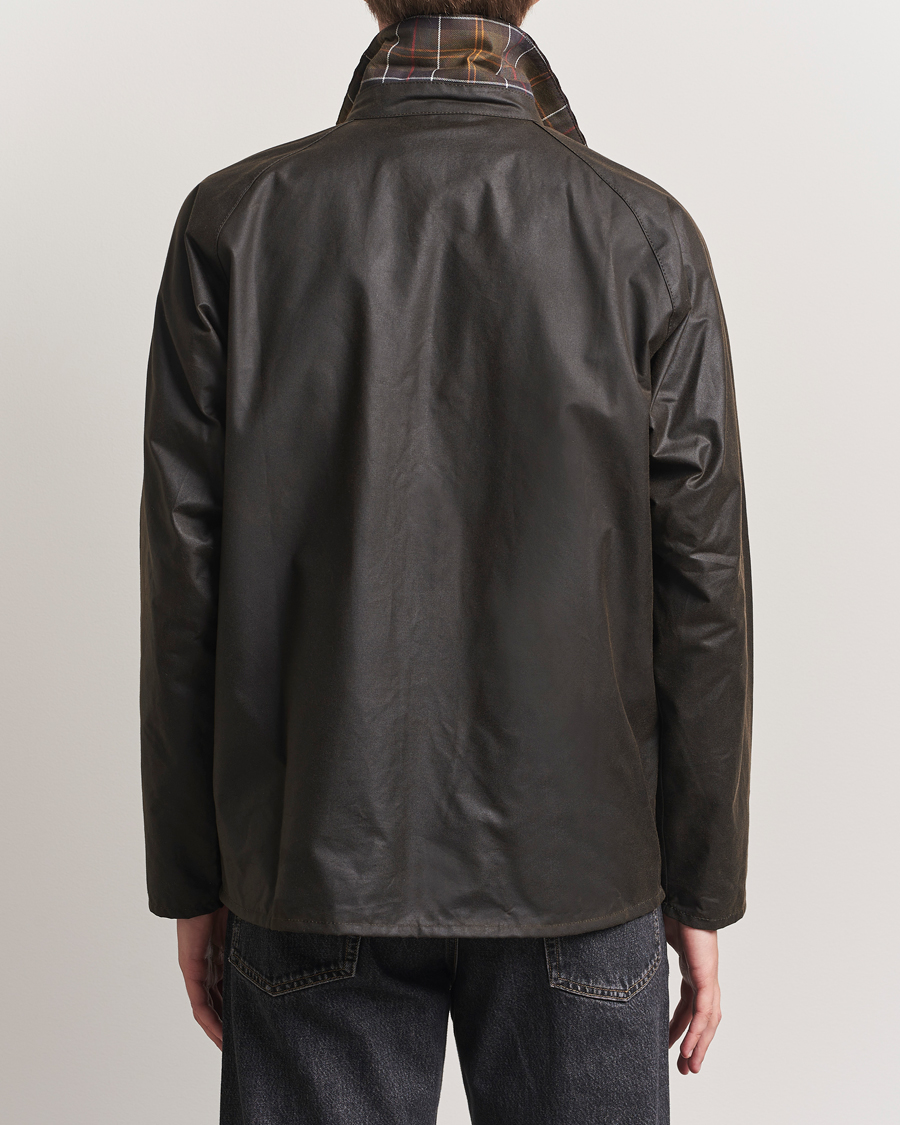 Herre | Jakker | Barbour Lifestyle | Tracker Wax Jacket Olive